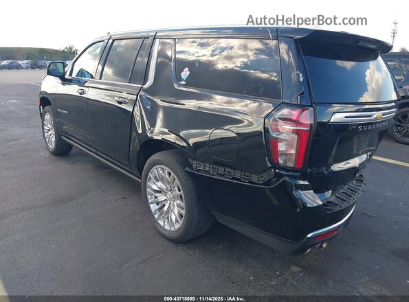 1GNSCGKL7PR361478 2023 CHEVROLET SUBURBAN Black Trasero izquierdo