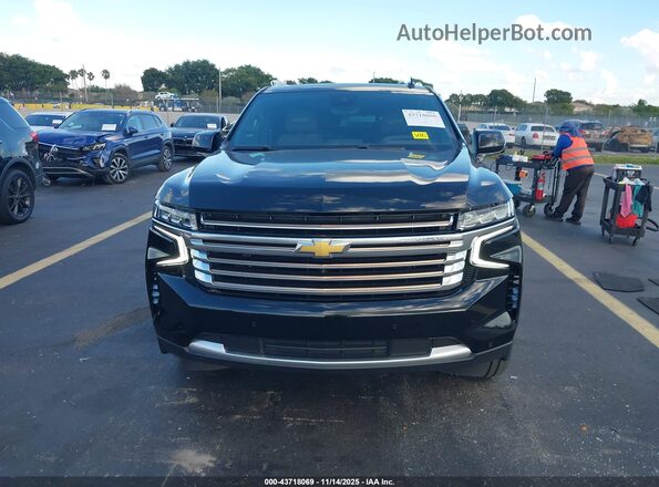1GNSCGKL7PR361478 2023 CHEVROLET SUBURBAN Black Vista interior trasera