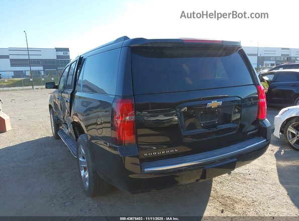 1GNSCJKC0LR102645 2020 CHEVROLET SUBURBAN Black Rear left