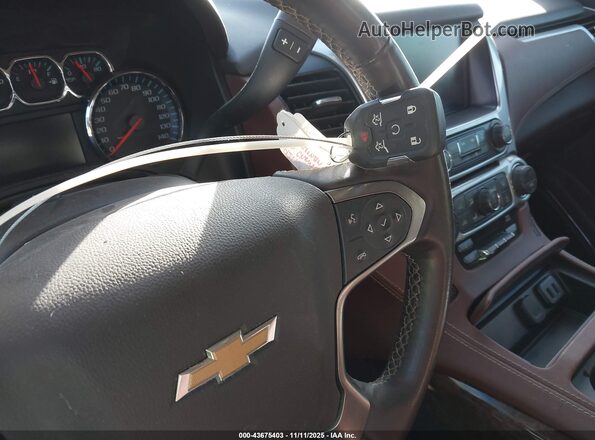 1GNSCJKC0LR102645 2020 CHEVROLET SUBURBAN Black Dashboard view