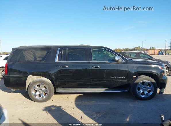 1GNSCJKC0LR102645 2020 CHEVROLET SUBURBAN Black Rear interior view