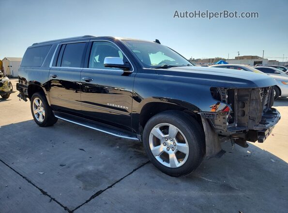 1GNSCJKC5LR204944 2020 CHEVROLET SUBURBAN Black Delantero derecho