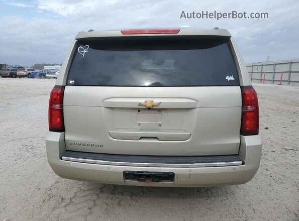 1GNSCJKCXGR215959 2016 CHEVROLET SUBURBAN Tan Vista trasera