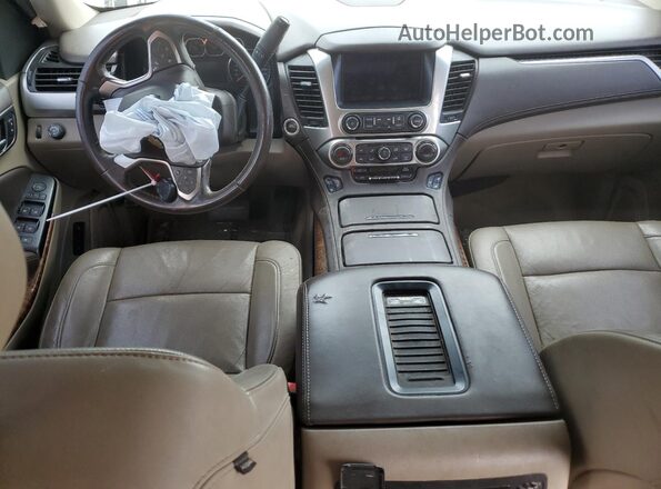 1GNSCJKCXGR215959 2016 CHEVROLET SUBURBAN Tan Vista del salpicadero