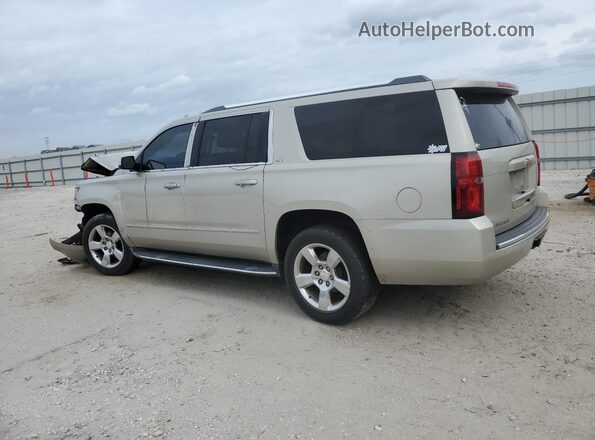 1GNSCJKCXGR215959 2016 CHEVROLET SUBURBAN Tan Trasero izquierdo