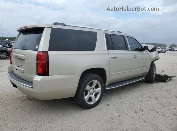 1GNSCJKCXGR215959 2016 CHEVROLET SUBURBAN Tan Trasero derecho