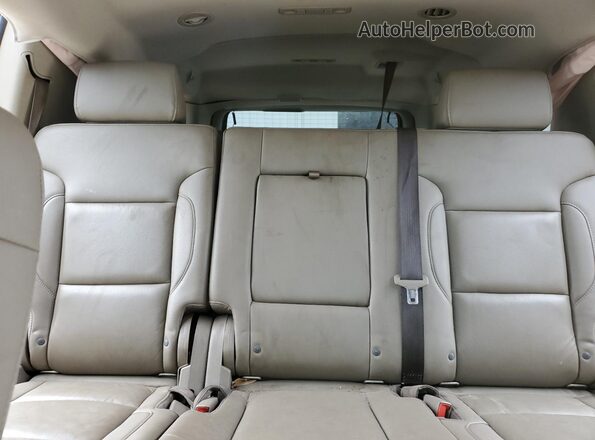 1GNSCJKCXGR215959 2016 CHEVROLET SUBURBAN Tan Vista de los asientos traseros