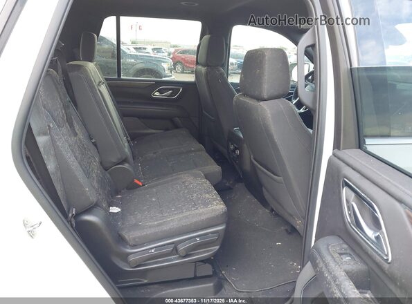 1GNSCMKD3NR181287 2022 CHEVROLET TAHOE Белый Вид наклейки с VIN-кодом