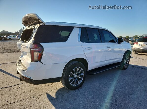 1GNSCNKD0PR259209 2023 CHEVROLET TAHOE White Rear right