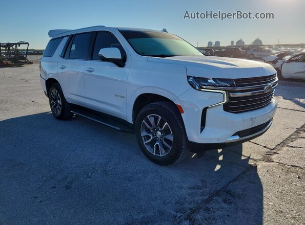 1GNSCNKD0PR259209 2023 CHEVROLET TAHOE White Front right
