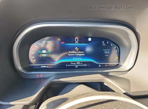 1GNSCNKD0PR259209 2023 CHEVROLET TAHOE White Instrument cluster view