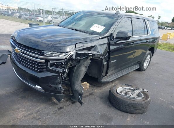1GNSCNKD2RR347035 2024 CHEVROLET TAHOE Black წინა მარცხენა ხედი სამი მეოთხედიდან