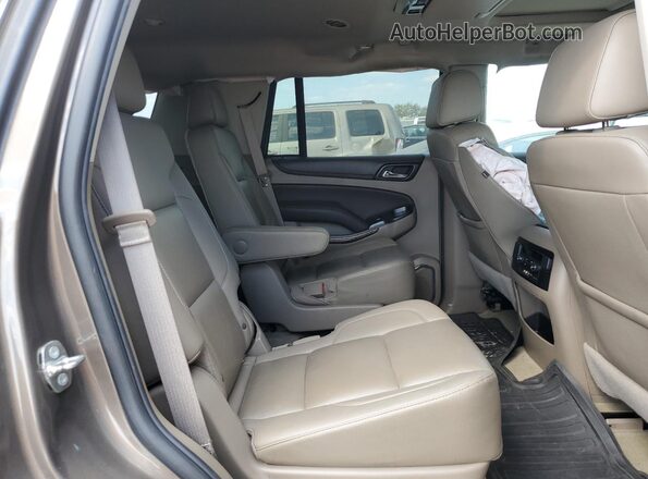 1GNSKBKC1GR422264 2016 CHEVROLET TAHOE Желто-коричневый Вид задней части салона