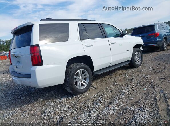 1GNSKBKC6LR229506 2020 CHEVROLET TAHOE Белый Задняя правая четверть