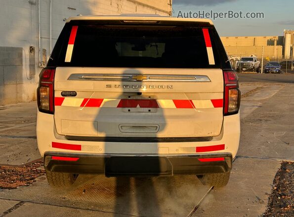 1GNSKBKD9PR180154 2023 CHEVROLET SUBURBAN White Vista trasera