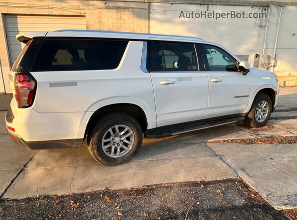 1GNSKBKD9PR180154 2023 CHEVROLET SUBURBAN White Trasero derecho