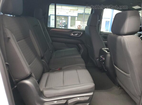 1GNSKBKD9PR180154 2023 CHEVROLET SUBURBAN White Vista interior trasera