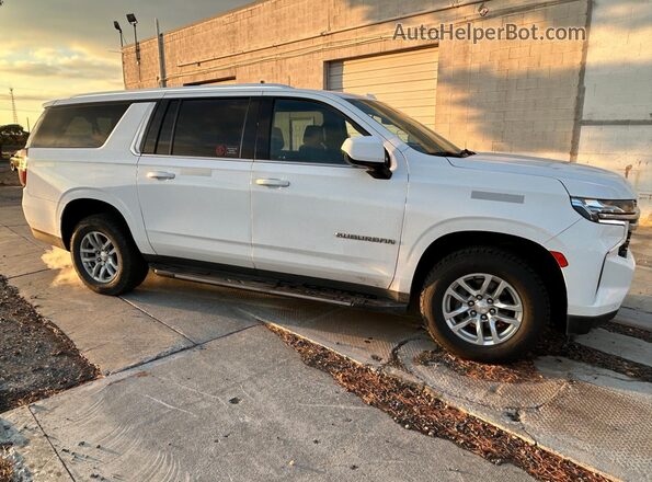 1GNSKBKD9PR180154 2023 CHEVROLET SUBURBAN White Delantero derecho
