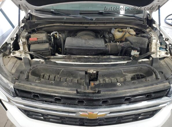 1GNSKBKD9PR180154 2023 CHEVROLET SUBURBAN White Vista del compartimento del motor