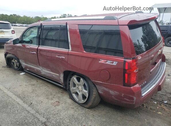 1GNSKCKC9LR228792 2020 CHEVROLET TAHOE Бордовый Задняя левая четверть