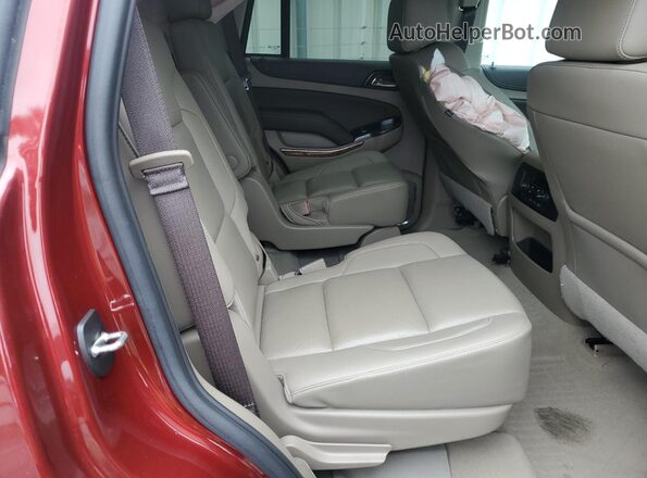 1GNSKCKC9LR228792 2020 CHEVROLET TAHOE Бордовый Вид задней части салона