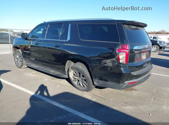1GNSKCKD0NR287628 2022 CHEVROLET SUBURBAN Black Tył lewy