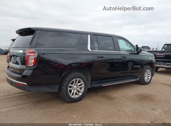 1GNSKCKD2MR268545 2021 CHEVROLET SUBURBAN Black Հետևի աջ