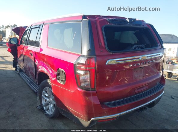 1GNSKCKD4PR467410 2023 CHEVROLET SUBURBAN Red Vista interior trasera