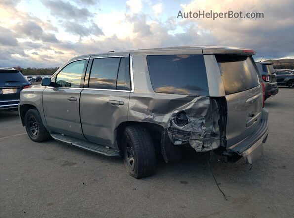 1GNSKDEC3JR219472 2018 CHEVROLET TAHOE Silver Trasero izquierdo