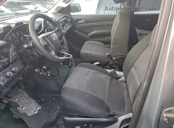 1GNSKDEC3JR219472 2018 CHEVROLET TAHOE Silver Vista interior delantera