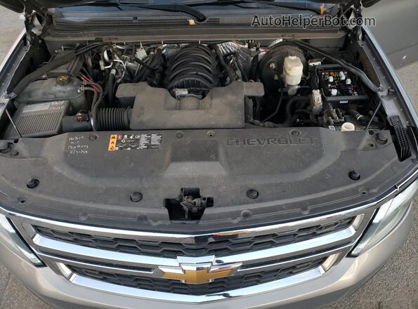 1GNSKDEC3JR219472 2018 CHEVROLET TAHOE Silver Vista del compartimento del motor