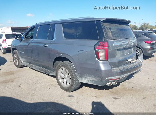1GNSKFKD9MR305625 2021 CHEVROLET SUBURBAN Серый Задняя левая четверть
