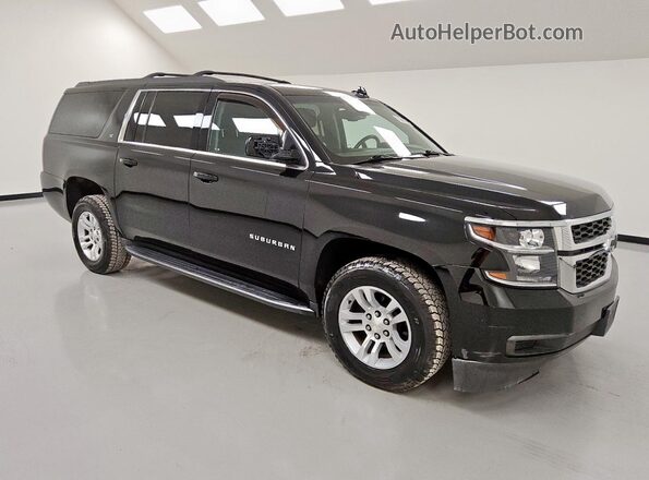 1GNSKHKC6LR306992 2020 CHEVROLET SUBURBAN Black Przód prawy