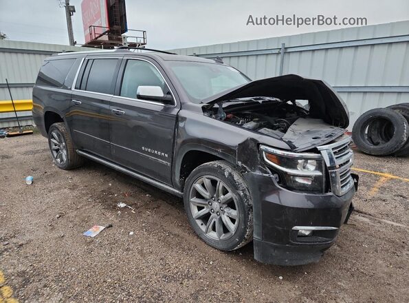 1GNSKJKC0GR111483 2016 CHEVROLET SUBURBAN Black Przód prawy