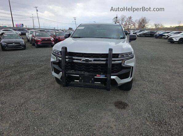 1GNSKLED4PR432569 2023 CHEVROLET TAHOE Silver Widok z przodu