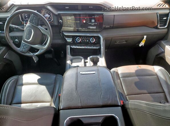 1GT49REY7RF181540 2024 GMC SIERRA Black Widok deski rozdzielczej