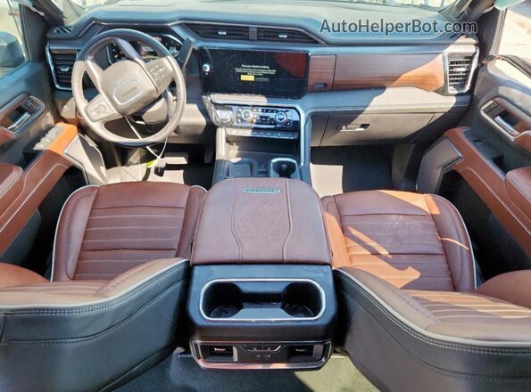 1GT49XEY4RF449870 2024 GMC SIERRA Белый Вид панели приборов