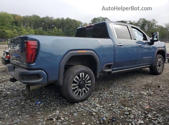 1GT4UXEY4SF174036 2025 GMC SIERRA Синий Задняя правая четверть