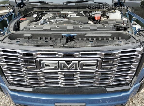 1GT4UXEY4SF174036 2025 GMC SIERRA Синий Вид задней части салона