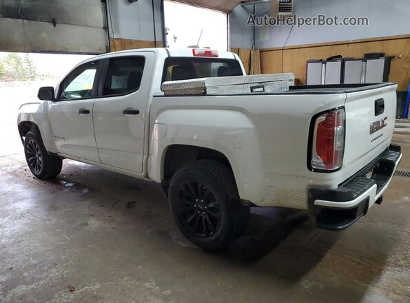 1GTG5BEA4M1127136 2021 GMC CANYON White Trasero izquierdo