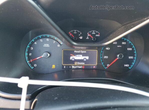 1GTG5CEN6K1306347 2019 GMC CANYON Charcoal Instrument cluster view