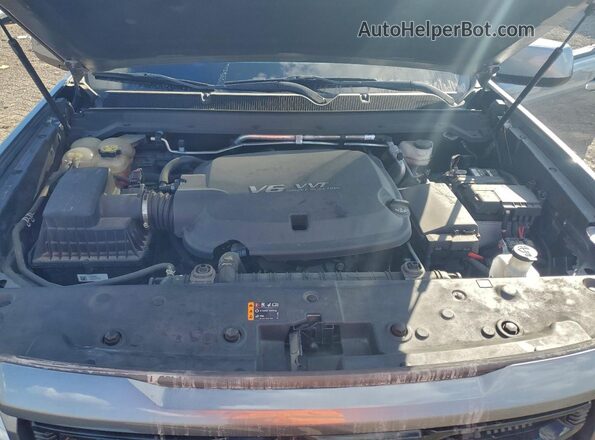 1GTG5CEN7M1277007 2021 GMC CANYON Gray Widok wnętrza z tyłu