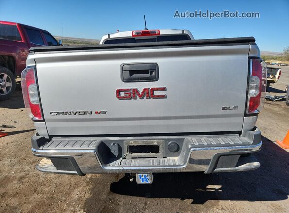 1GTG5CENXJ1204208 2018 GMC CANYON Silver უკანა ხედი