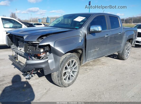 1GTG6EENXM1285966 2021 GMC CANYON Gray Առջևի ձախ երեք քառորդ տեսարան