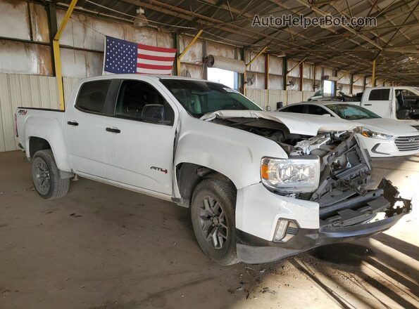 1GTG6FEN2M1259870 2021 GMC CANYON White Delantero derecho