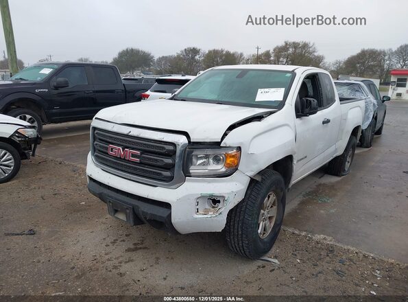 1GTH5BEA5L1127973 2020 GMC CANYON White წინა მარცხენა ხედი სამი მეოთხედიდან