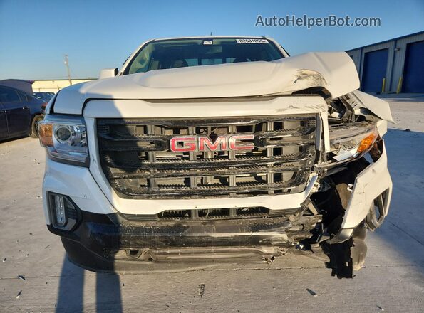 1GTH5CEN5M1271114 2021 GMC CANYON White Front view