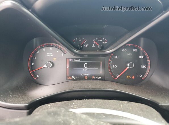 1GTH6CE33G1114228 2016 GMC CANYON Gray Instrument cluster view