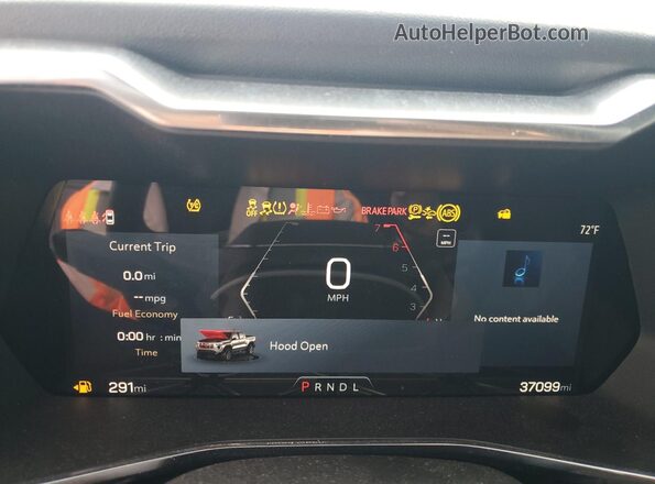 1GTP5BEK5R1113410 2024 GMC CANYON Black Widok zestawu wskaźników