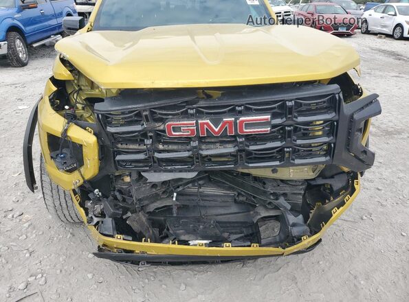 1GTP6BEK7P1194937 2023 GMC CANYON Yellow Rear interior view